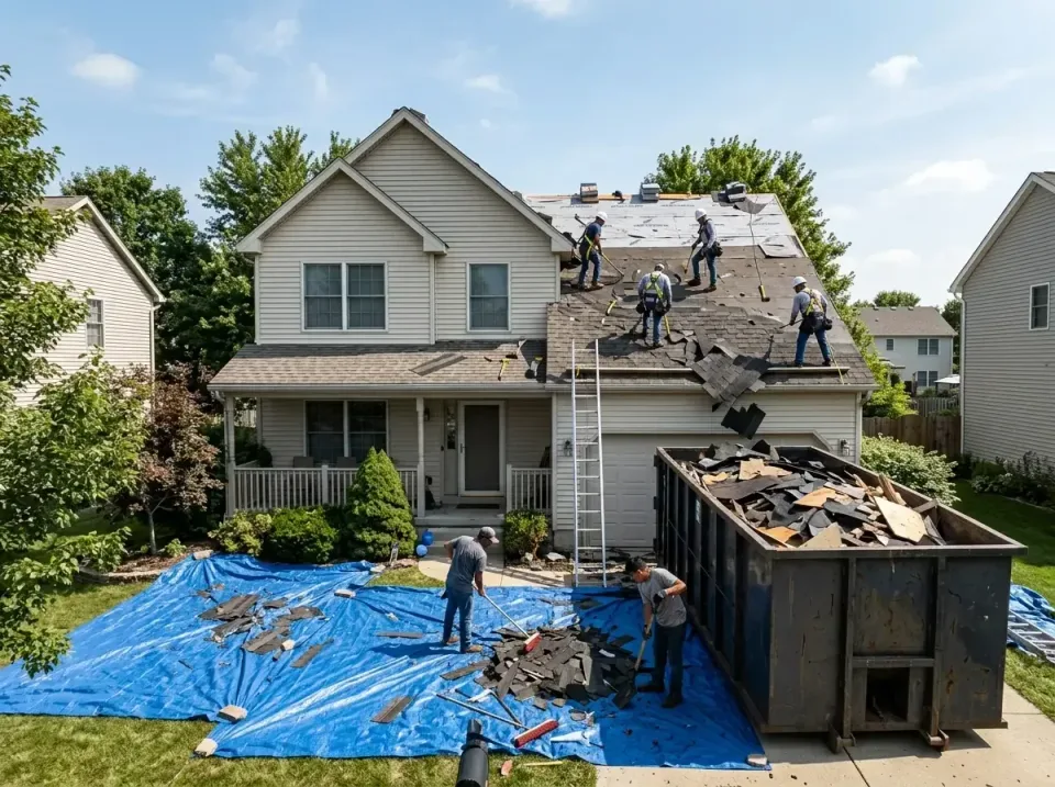 roof-replacement-debris-remova-004 — frequently asked questions, Cheapest Dumpster Rentals in Springtown, TX